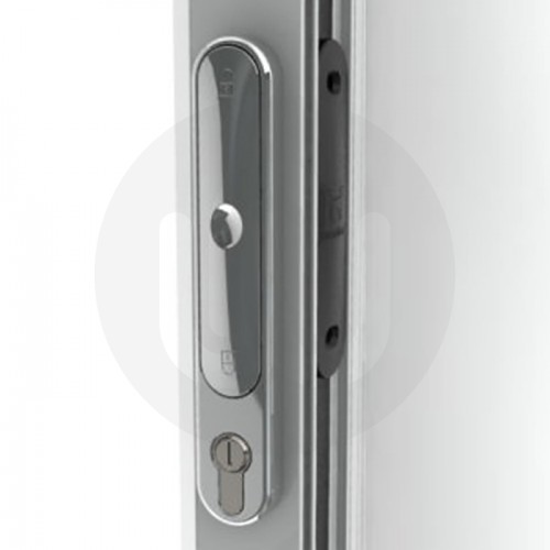 Aluminium PopOut BiFolding Patio Door Handle with Escutcheon